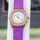 Best Replica Patek Philippe Aquanaut Lady Watches Diamond Bezel Chocolate Dial (6)_th.jpg